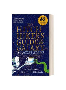 【新华文轩】THE HITCHIKER'S GUIDE TO THE GALAXY ILLUSTRATED EDITION Douglas Adams 正版书籍 新华书店旗舰店文轩官网