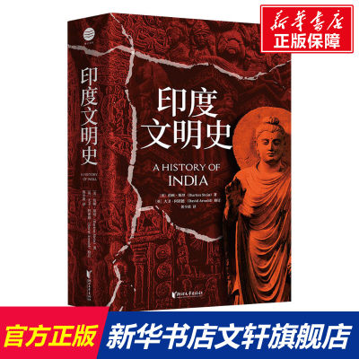 【新华文轩】印度文明史 (美)伯顿·斯坦 浙江文艺出版社 正版书籍 新华书店旗舰店文轩官网