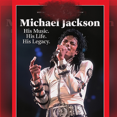 TIM亚洲版MJ特刊 迈克尔·杰克逊 他的音乐 他的传奇人生 michael jackson