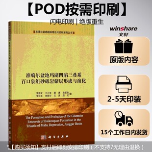 (按需印刷POD版)准噶尔盆地玛湖凹陷三叠系百口泉组砂砾岩储层形成与演化 雷德文 等 著 正版书籍 新华书店旗舰店文轩官网