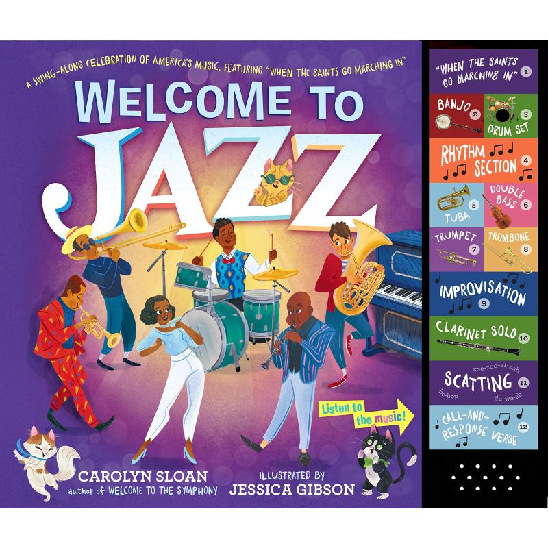 《爵士乐启蒙发声书》Welcome to Jazz: A Swing-Along Celebration of America’s Music, Featuring 