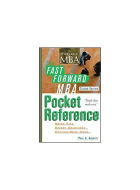 快速前进的MBA袖珍参考 THE FAST FORWARD MBA POCKET REFERENCE 进口原版书籍 英语英文原著正版新华书店