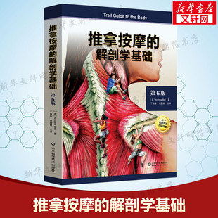 【新华文轩】推拿按摩的解剖学基础 第6版 丁自海推拿按摩书籍教程手法小儿按摩推拿书中医推拿按摩书 山东科学技术出版社正版书籍