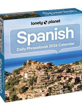【新华文轩】LONELY PLANET: SPANISH PHRASEBOOK 2026 DAY-TO-DAY CALENDAR Lonely Planet 正版书籍 新华书店旗舰店文轩官网