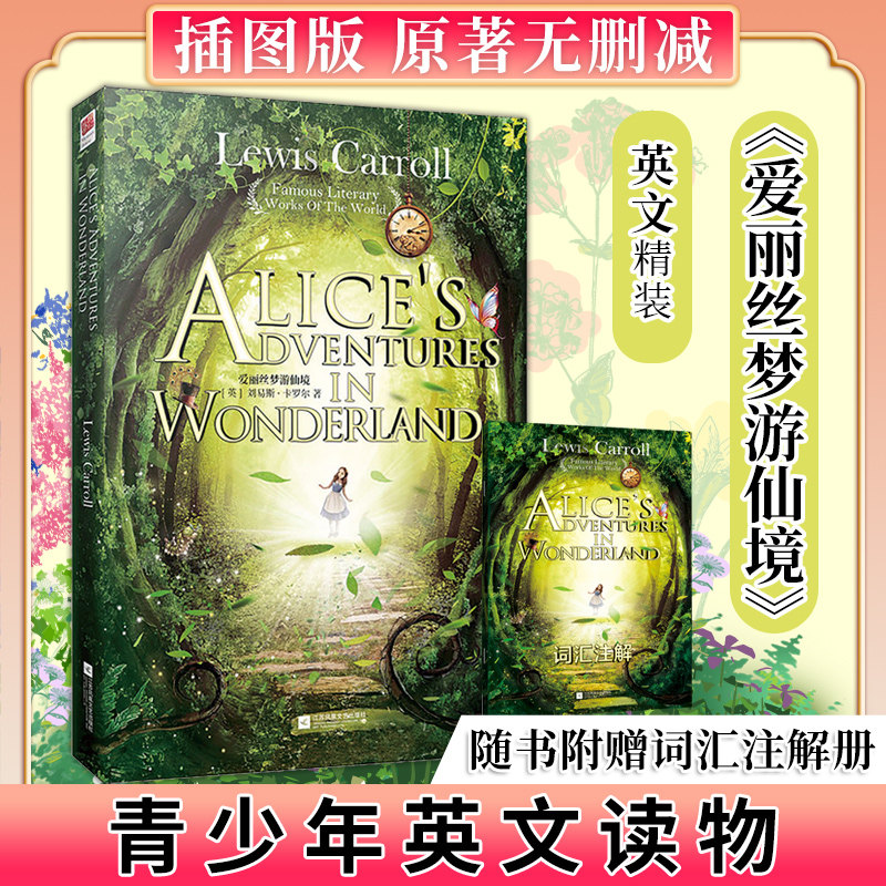爱丽丝梦游仙境英文版原版图片