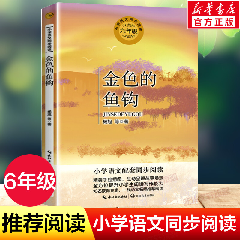 金色的鱼钩 杨旭等著 6六年级下册学期小学语文同步阅读书系课文作家