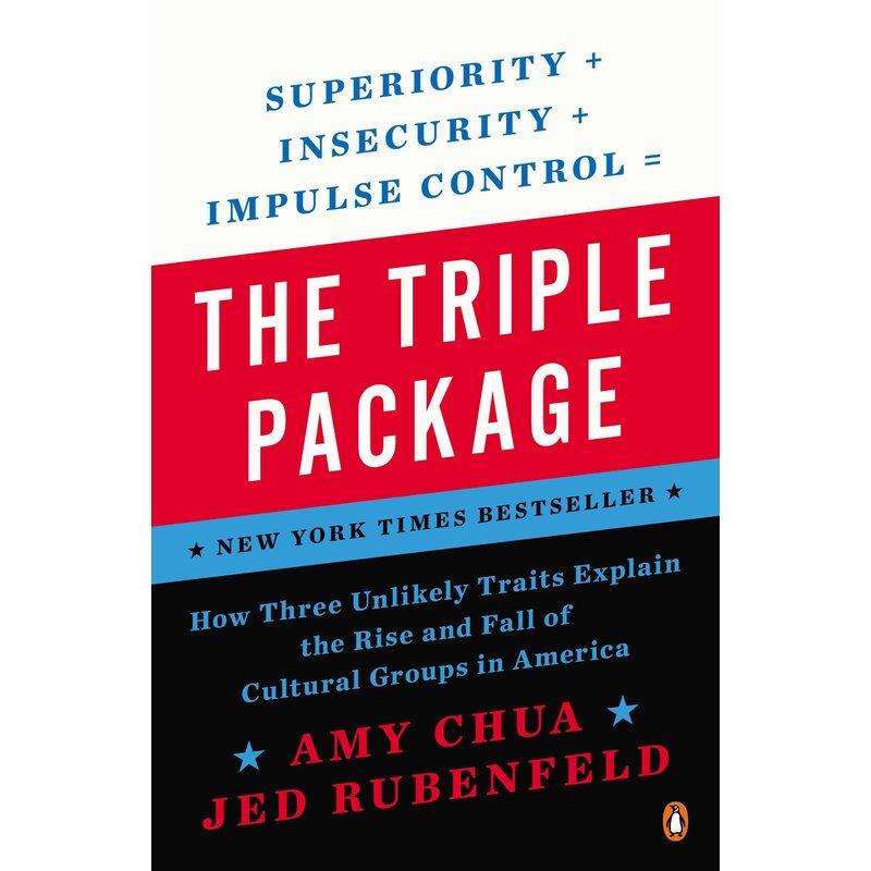 三重包裹:三种看似不可能的特质解释了美国文化群体的兴衰The Triple Package原版引进