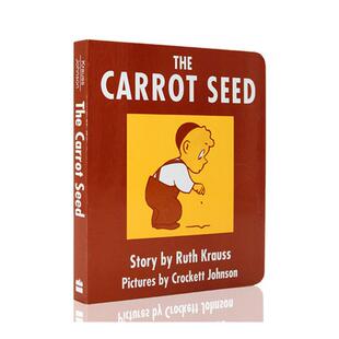 胡萝卜种子 60周年纪念版THE CARROT SEED原版引进