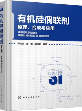 有机硅偶联剂:原理,合成与应用 张先亮 廖俊 唐红定 有机硅偶联剂生产制备技术书籍 硅烷偶联剂大分子硅偶联剂衍生物合成及应用