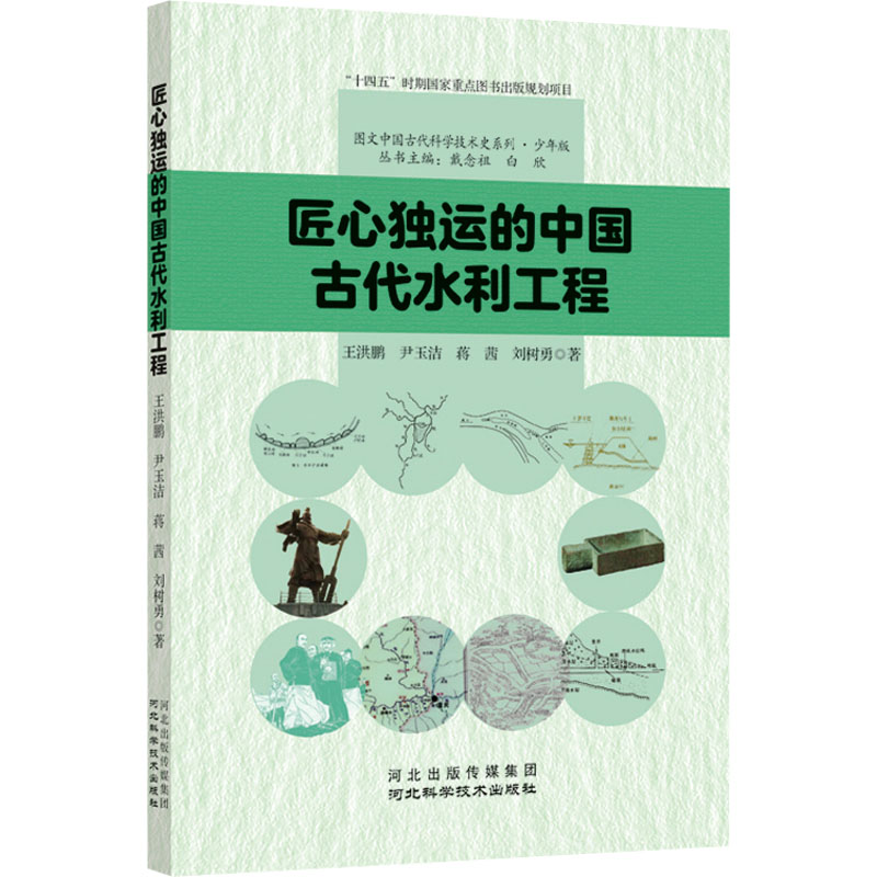 【新华文轩】匠心独运的中国古代水利工程 王洪鹏 等 正版书籍 新华书店旗舰店文轩官网 河北科学技术出版社
