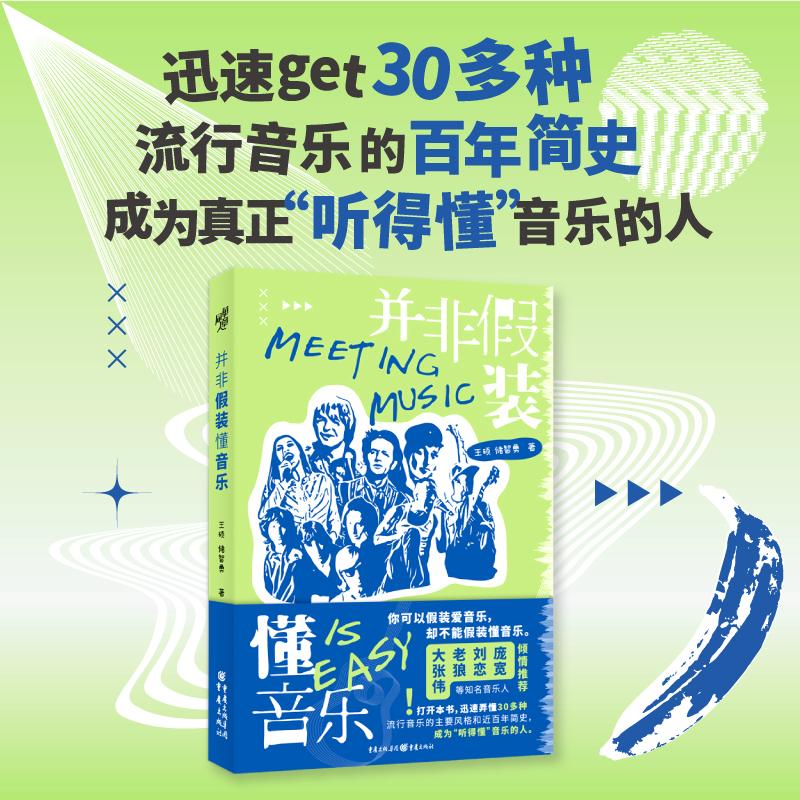 并非假装懂音乐 王硕储智勇著大张伟老狼刘恋庞宽等推官方正版背后故