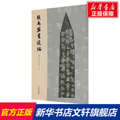 侯马盟书选编 文物出版社 正版书籍 新华书店旗舰店文轩官网