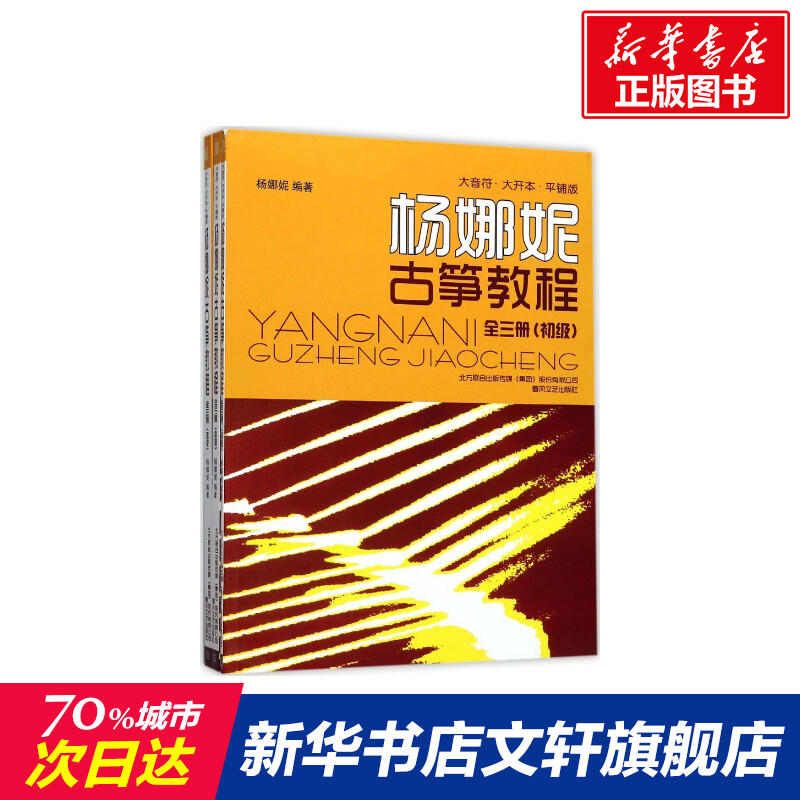 大音符·大开本·平铺版杨娜妮古筝教程杨娜妮编著正版书籍新华书店旗舰店文轩官网春风文艺出版社