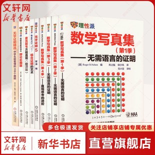 共9册 数学写真集第1-4季+无字证明5+组合证明的艺术+图解直观数学译丛 群论彩图版+麦克斯韦方程直观+无字证明精选