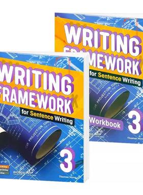 【新华文轩】WRITING FRAMEWORK SENTENCE WRITING 3 Thomas Hong 正版书籍 新华书店旗舰店文轩官网 FOREIGN PUBLISHER