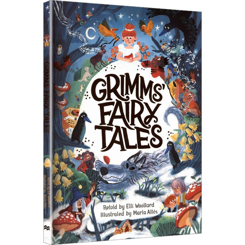 格林童话 英文原版GRIMMS' FAIRY TALES, RETOLD BY ELLI WOOLLARD, ILLUSTRATED BY MARTA ALTE图片