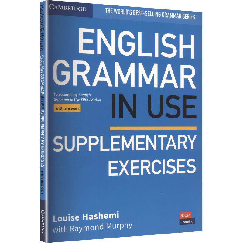 剑桥英语语法中级补充练习 第五版 英文原版English Grammar in Use Supplementary Exercises Book