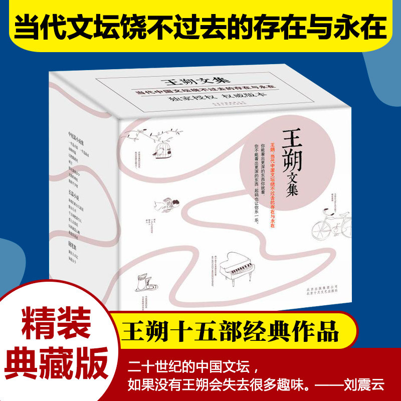 正版 王朔文集盒装15册全套王朔文集一半是火焰一半是海水新华书店正版玩的就是心跳我是你爸爸过把瘾就死看上去很美致女儿书