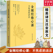 金刚经修心课 不焦虑的活法 阿弥陀佛修心课 心灵疗愈励志书 陈坤力荐 费勇作品 金刚经入门读物 佛教十三经 正版书籍 新华书店