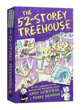 【新华文轩】THE 52-STOREY TREEHOUSE Andy Griffiths Terry Denton (Illustrated by) 正版书籍 新华书店旗舰店文轩官网