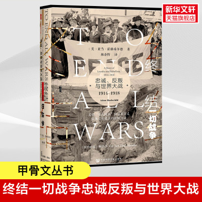 甲骨文丛书 终结一切战争:忠诚、反叛与世界大战 亚当·霍赫希尔德著林春野译利奥波德国王的鬼魂西班牙在我们心中反战人士的故事