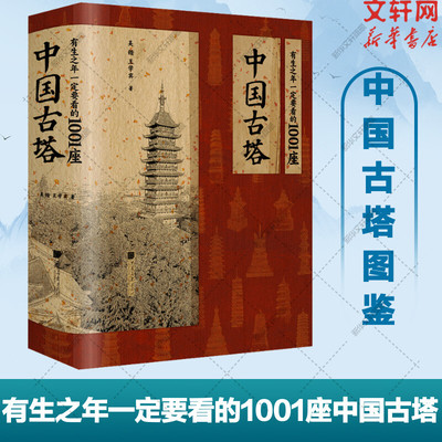 有生之年一定要看的1001座中国古塔 吴锴,王学宾追溯2300年塔的历史梳理中国古塔发展中国古塔时代地方特色中国画报出版社正版书籍