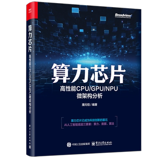 算力芯片 高性能 CPU/GPU/NPU微架构分析 正版书籍 新华书店旗舰店文轩官网 电子工业出版社