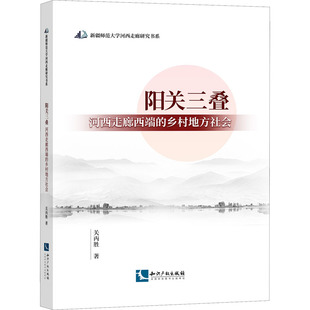 关丙胜 知识产权出版 社 阳关三叠 书籍 乡村地方社会 正版 新华书店旗舰店文轩官网 河西走廊西端