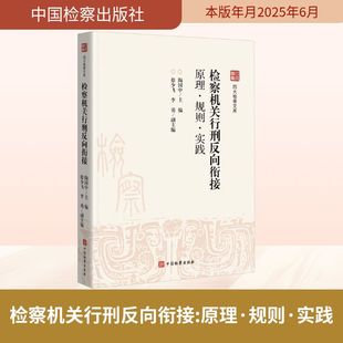 四大检察文库——检察机关行刑反向衔接——原理·规则·实践 中国检察出版社 正版书籍 新华书店旗舰店文轩官网