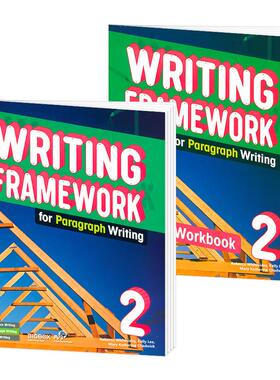 【新华文轩】WRITING FRAMEWORK PARAGRAPH WRITING 2 Rebecca Whitesides  Kelly Lee 正版书籍 新华书店旗舰店文轩官网
