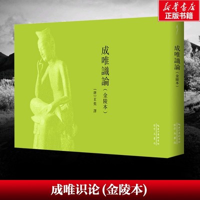 成唯识论(金陵本) 佛教唯识宗经典著作，研究佛学思想的重要文献 崇文书局 正版书籍 新华书店旗舰店文轩官网