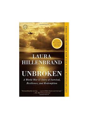 坚不可摧：一个关于生存、抗争和救赎的二战故事 Unbroken 英文版原著青少年经典读物小说进口原版书英文原版新华书店正版