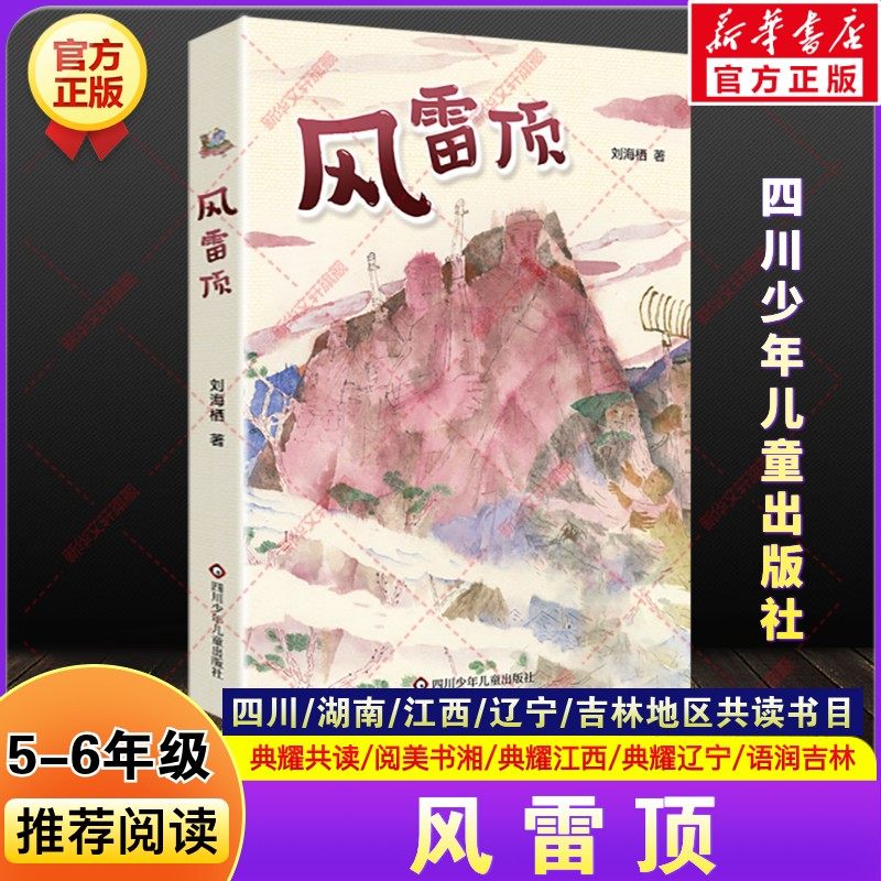 风雷顶刘海栖五六年级下册寒假共读书目四川典耀共读湖南阅美书湘江西辽宁语润吉林推荐课外阅读故事书必读四川少年儿童出版社正版,书籍/杂志/报纸,儿童文学,淘宝优惠券,粉丝福利购,淘宝优惠卷