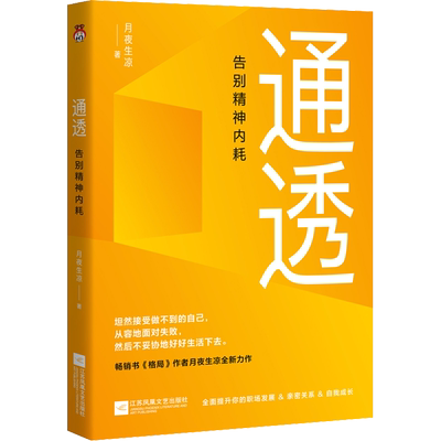 通透 告别精神内耗 月夜生凉 江苏凤凰文艺出版社 正版书籍 新华书店旗舰店文轩官网