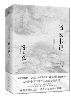省委书记陆天明著文学书籍中国现当代文学北京联合出版公司新华文轩旗舰店正版书籍