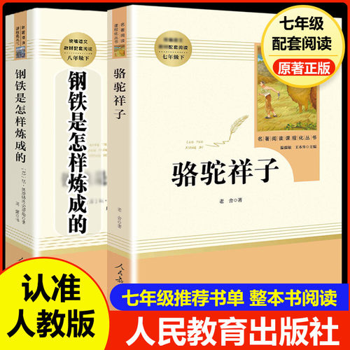 教版骆驼祥子和钢铁整本书阅读