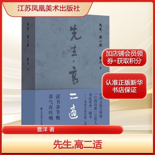 先生 著文學中國名人傳記名人名言江蘇鳳凰美術出版 社新華文軒旗艦店正版 書籍 高二適曹洋
