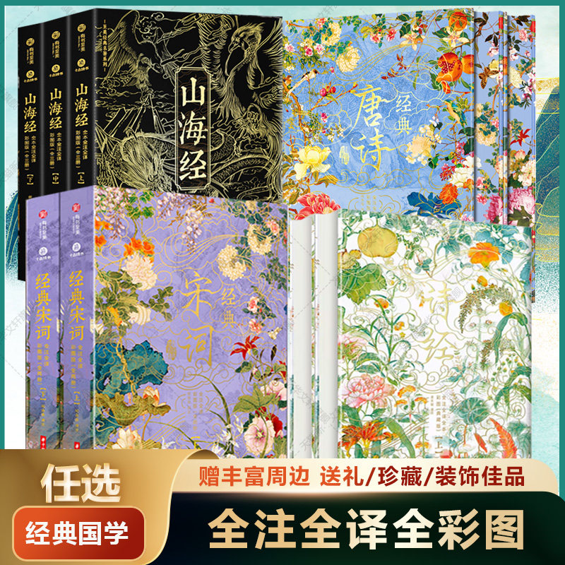 宋词鉴赏辞典 经典宋词唐诗诗经山海经 全注全译彩图版 古诗词鉴赏析书籍大众阅读经典国学 书十点出版 宋代论词诗画史集 宋词全集