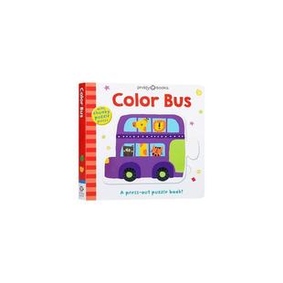 Roger 新华文轩 COLOR Priddy 新华书店旗舰店文轩官网 AND 书籍 PUZZLE FOREIGN PUBLISHER PLAY 正版 BUS
