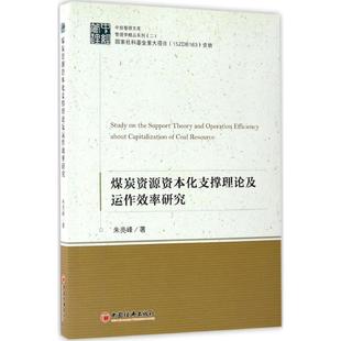 中國經濟出版 著 朱亮峰 新華書店旗艦店文軒官網 正版 書籍 社 煤炭資源資本化支撐理論及運作效率研究