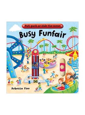 【新华文轩】繁忙的游乐场 BUSY FUNFAIR 英文版进口原版书新华书店官方旗舰店