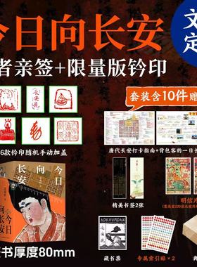 今日向长安 高瑞梓  沉浸式盛唐长安旅行指南 深度解析唐代文化生活地理历史 2025全新版 附长安城地图插图 完全攻略 正版新华书店