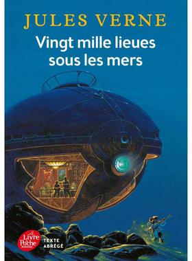海底两万里 Vingt Mille Lieues Sous Les Mers - Texte Abrege 法语版 新华正版 原版书进口法文书励志法文小说法语启蒙拓展推荐