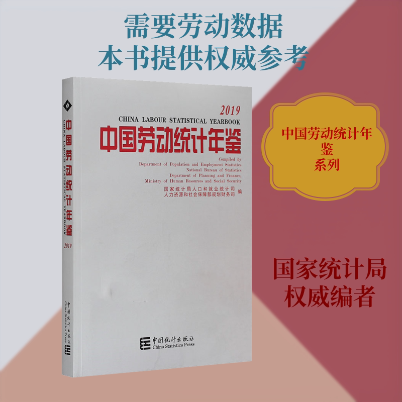 中国劳动统计年鉴 2019 中国统计出版社 正版书籍 新华书店旗舰店文轩官网