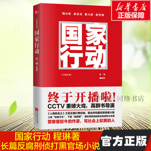 名义天局同类 张译主演同名电视剧原著小说长篇反腐刑侦 国家行动 官场小说现当代文学畅销书籍排行榜 包邮 人民 程琳著 正版