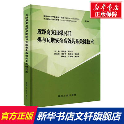 近距离突出煤层群煤与瓦斯安全高效共采关键技术 正版书籍 新华书店旗舰店文轩官网 煤炭工业出版社