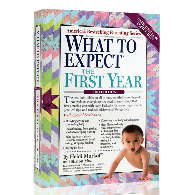孕期指南第*一年：第三版 What to Expect the First Year 进口书英文原版外版书 经典小说读物 青少年小学生课外阅读书籍 新华书