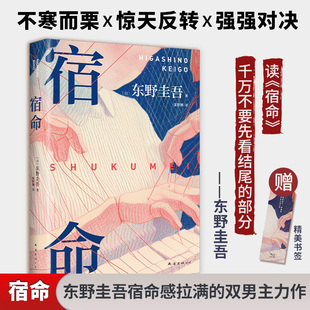 新华文轩【2024新版赠书签】宿命 东野圭吾宿命感拉满的双男主力作 不寒而栗惊天反转强强对决 外国文学悬疑惊悚破案小说正版