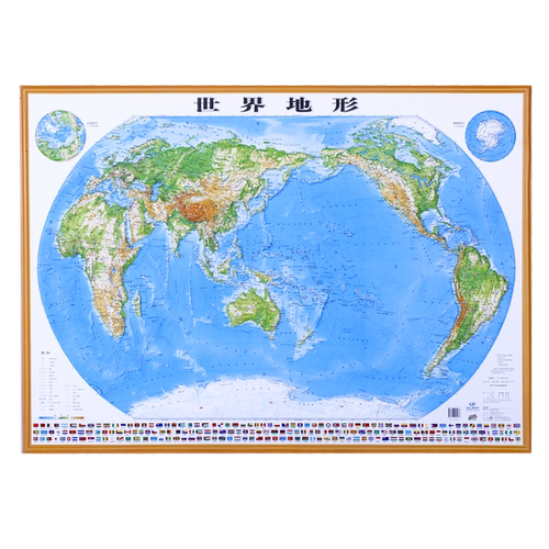 新华书店正版 世界地图 文轩网