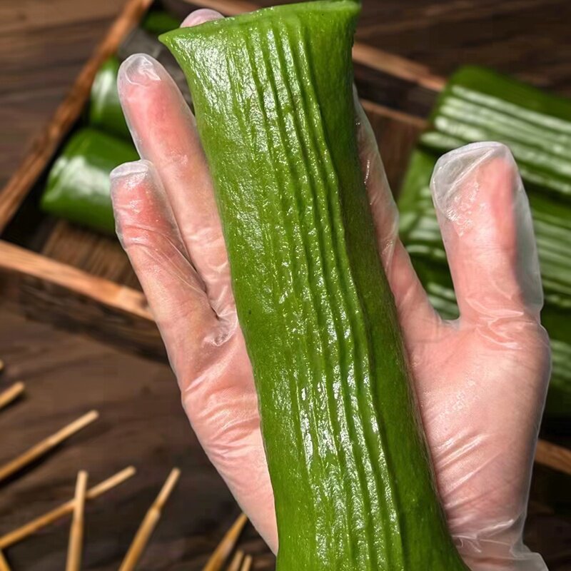 宁波桂花艾草大米水磨年糕 特产传统年糕条 手工正宗余姚真空包装